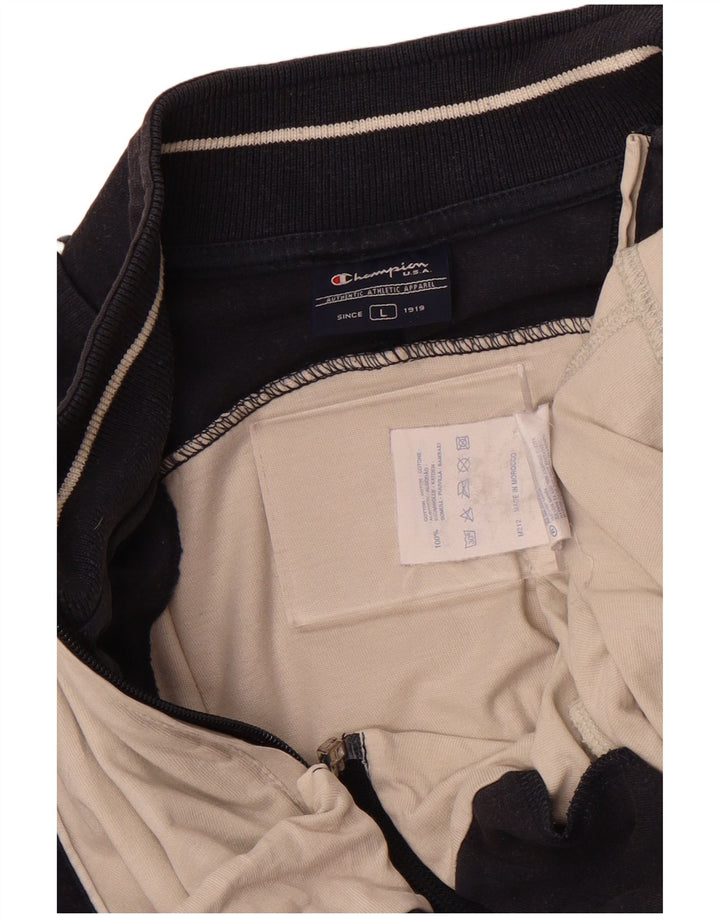 Gornja jakna muške trenirke Champion Veliki bijeli pamuk u boji