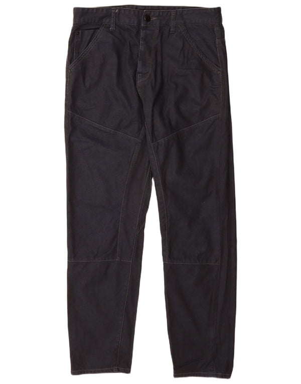 FISHBONE Muške ravne traperice W34 L30 tamnoplave