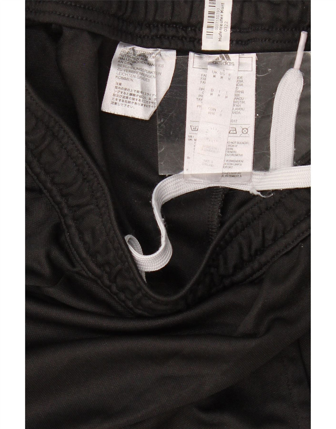 ADIDAS muške Aeroready hlače za trenirku Srednji crni poliester