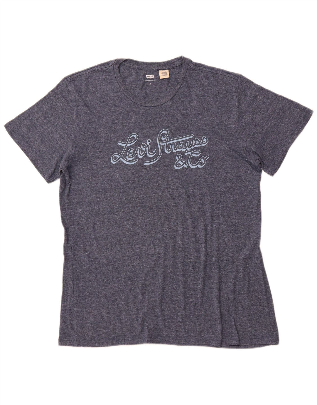 LEVI'S Muška velika plava majica s grafičkim motivima