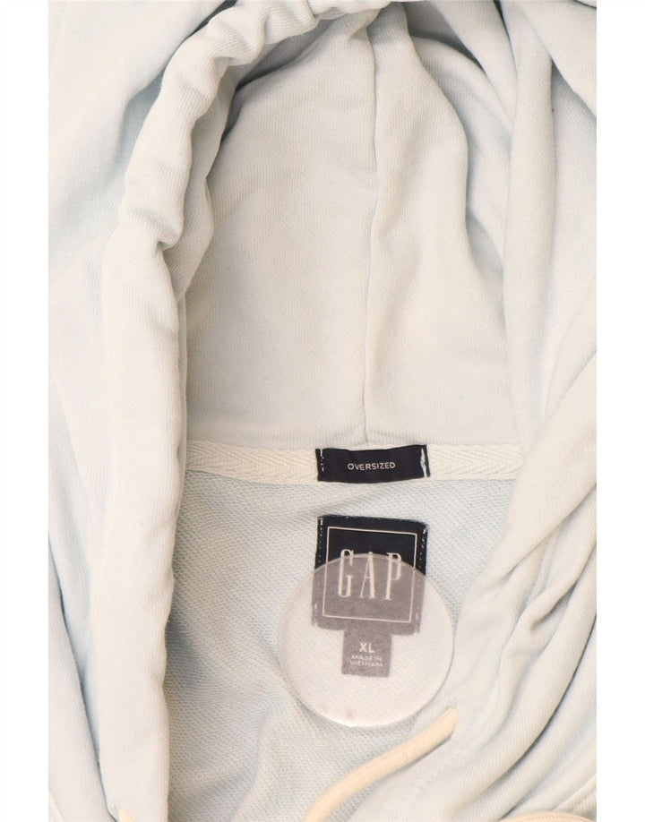 Gap, prevelika muška majica s kapuljačom XL, pamuk s plavom kravatom