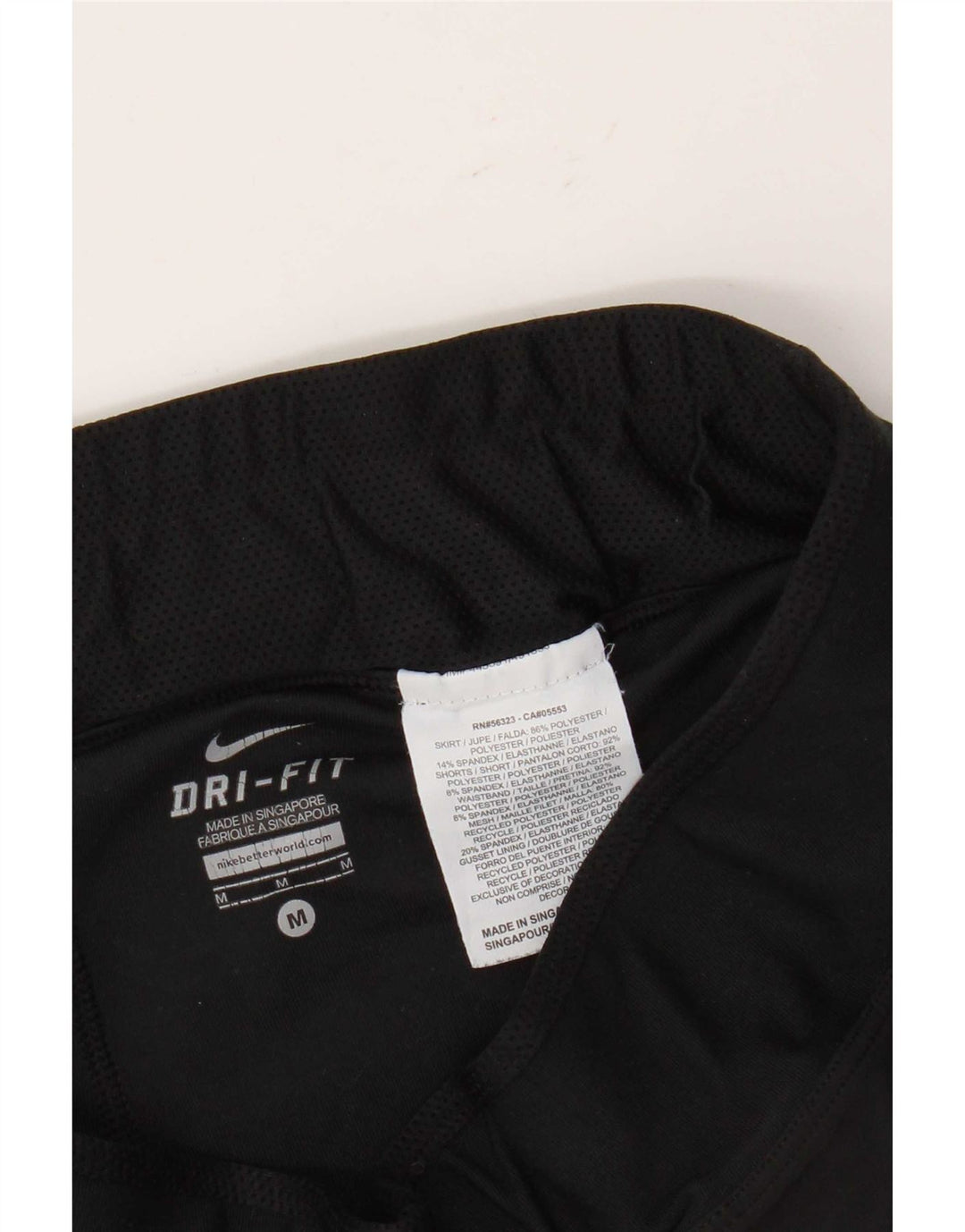 Nike Ženska Dri Fit Skort UK 14 Srednje crni poliester