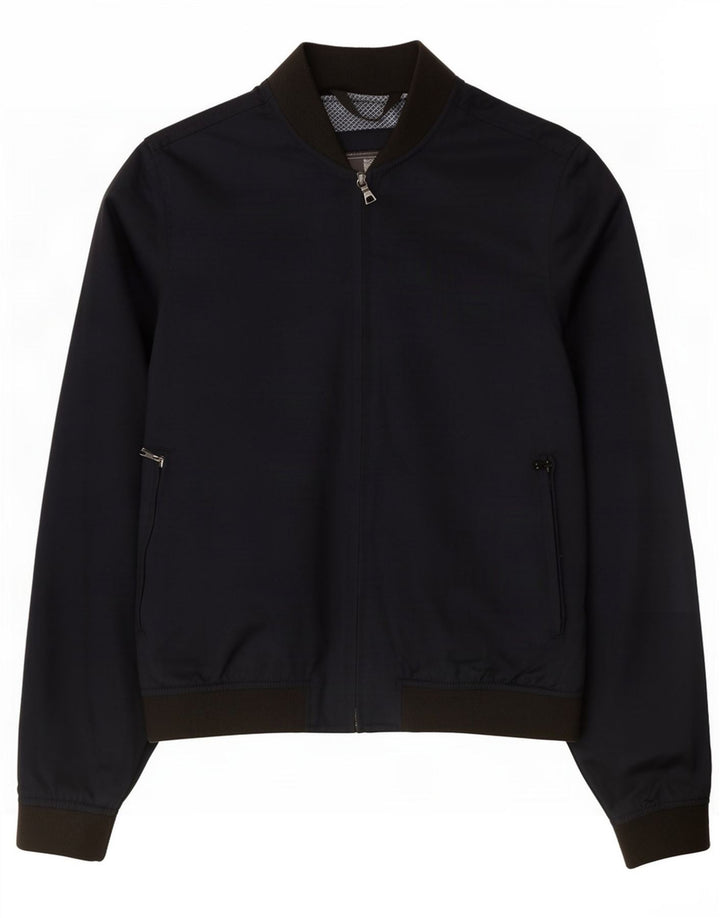 Marks & Spencer muška bomber jakna UK 36 Mala tamnoplava boja