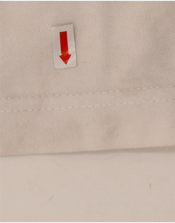 KAPPA Mens Polo Shirt XL White Cotton