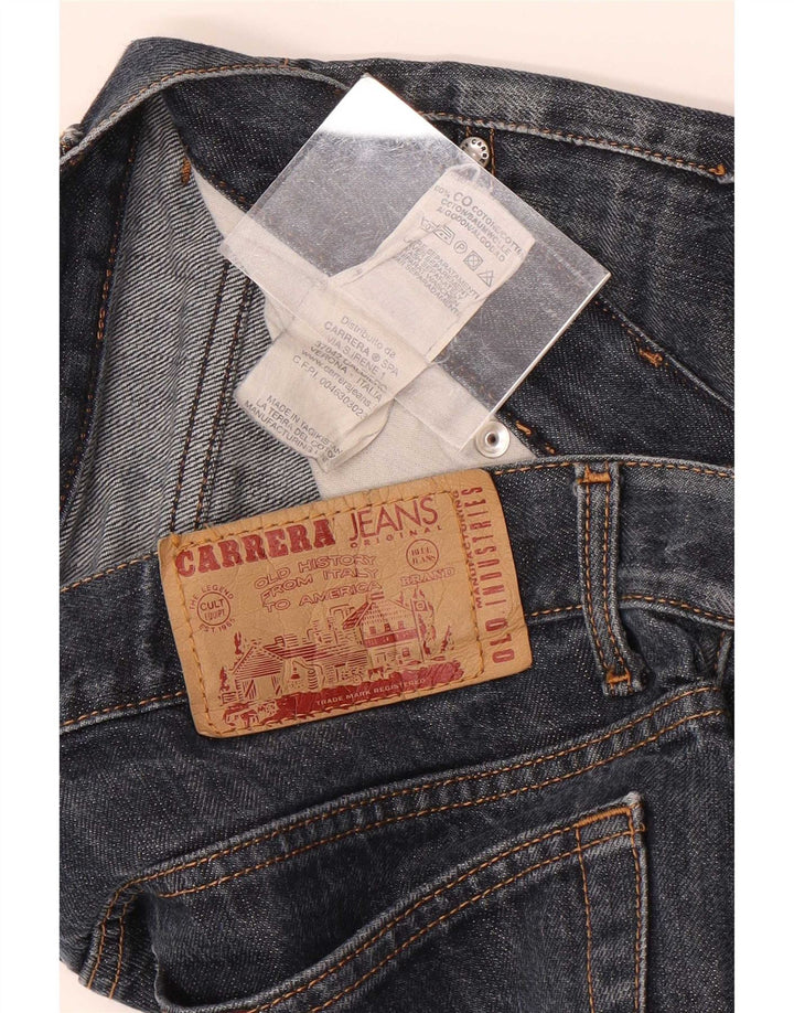 Carrera Mens 710 Straight Jeans W34 L34 Plavi pamuk
