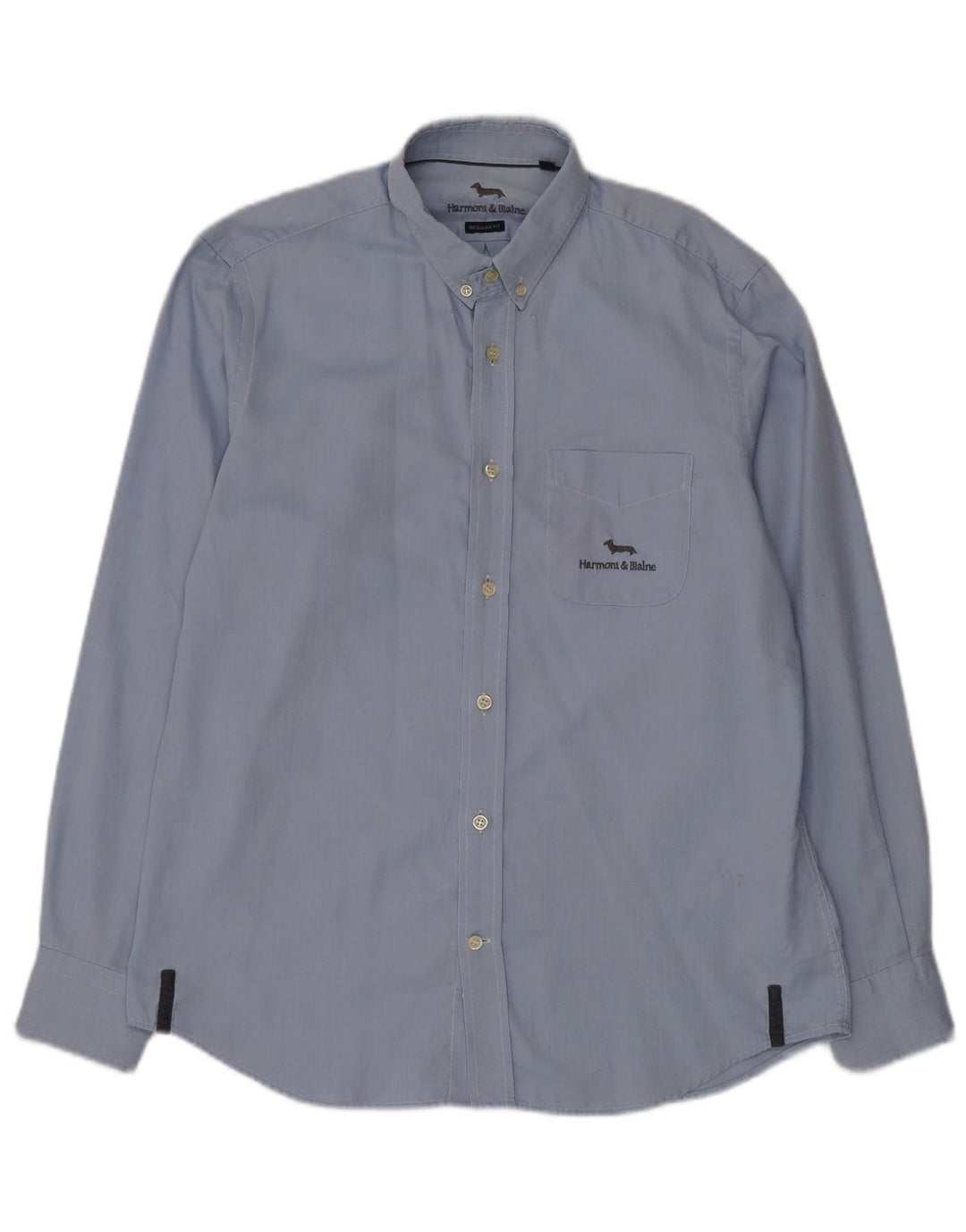 Harmont & Blaine velika plava pamučna muška košulja standardnog kroja