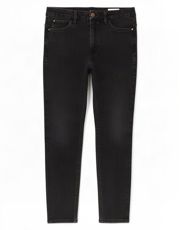 Marks & Spencer Ženske The Magic Cropped Jeans UK 10 Male W28 L23 Crne