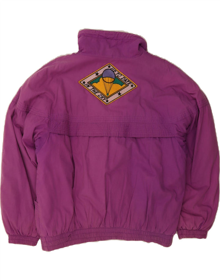 CHARLES VOGELE Boys Graphic Ski Jacket 15-16 Years Purple Vintage Charles Vogele and Second-Hand Charles Vogele from Messina Hembry 