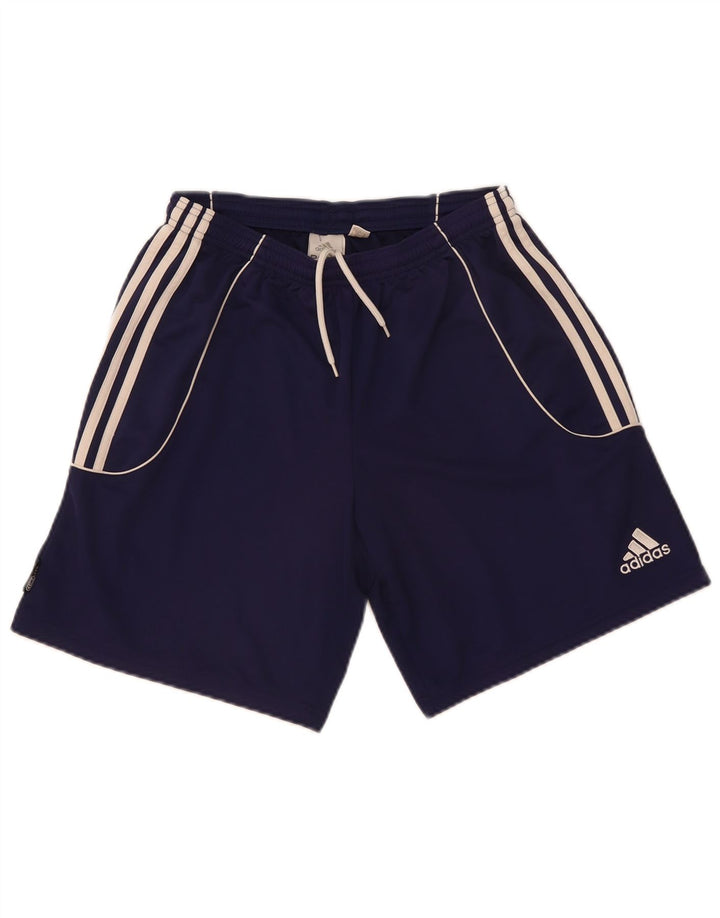 Adidas muške sportske kratke hlače srednje tamnoplave poliesterske boje