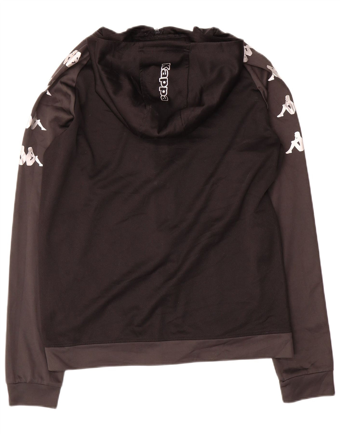 Kappa Mens Lewes Graphic Gornja jakna trenirke srednje crne boje