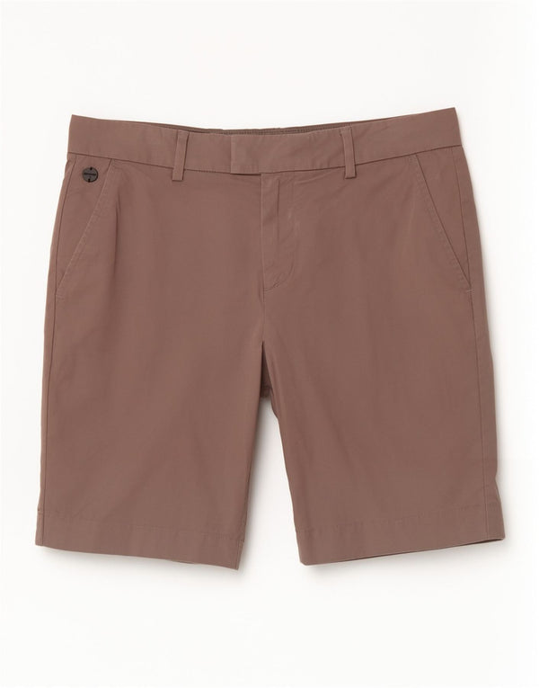 Superdry muške obične chino kratke hlače W32 veliki smeđi pamuk