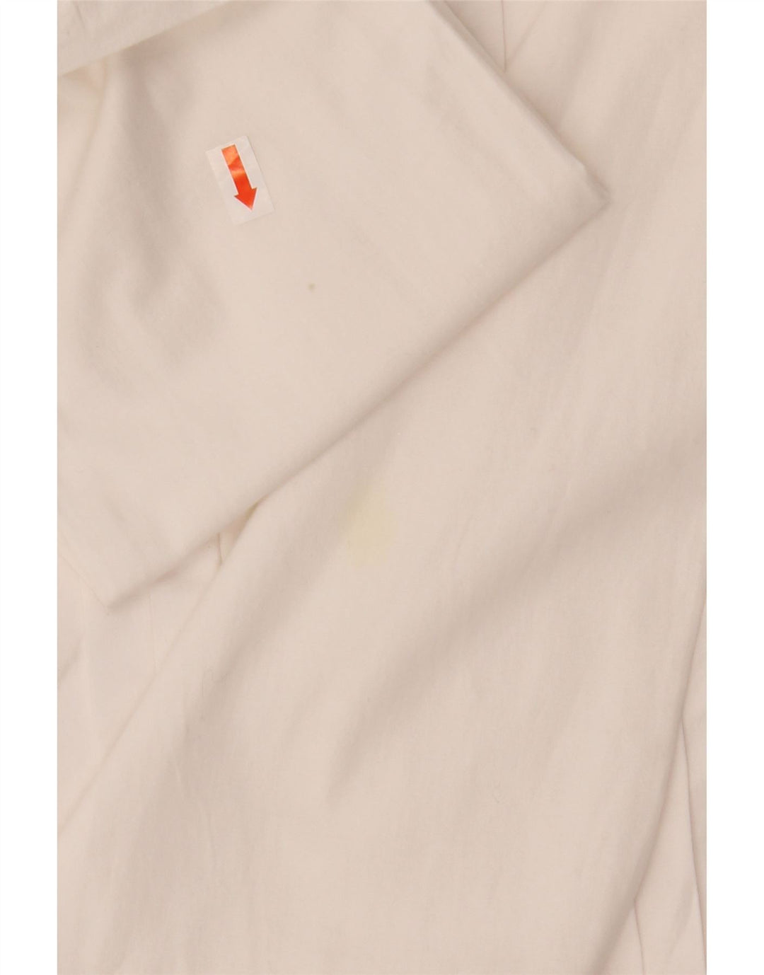 NARACAMICIE Ženska smoking košulja UK 12 Srednje bijeli pamuk