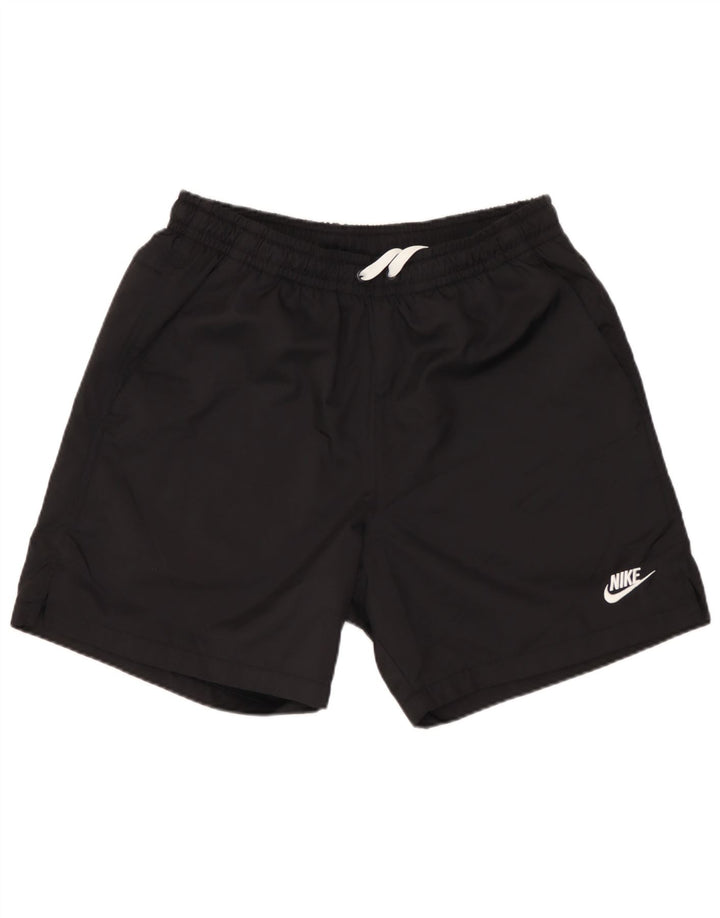 NIKE muške kratke hlače za plivanje, male crne poliesterske