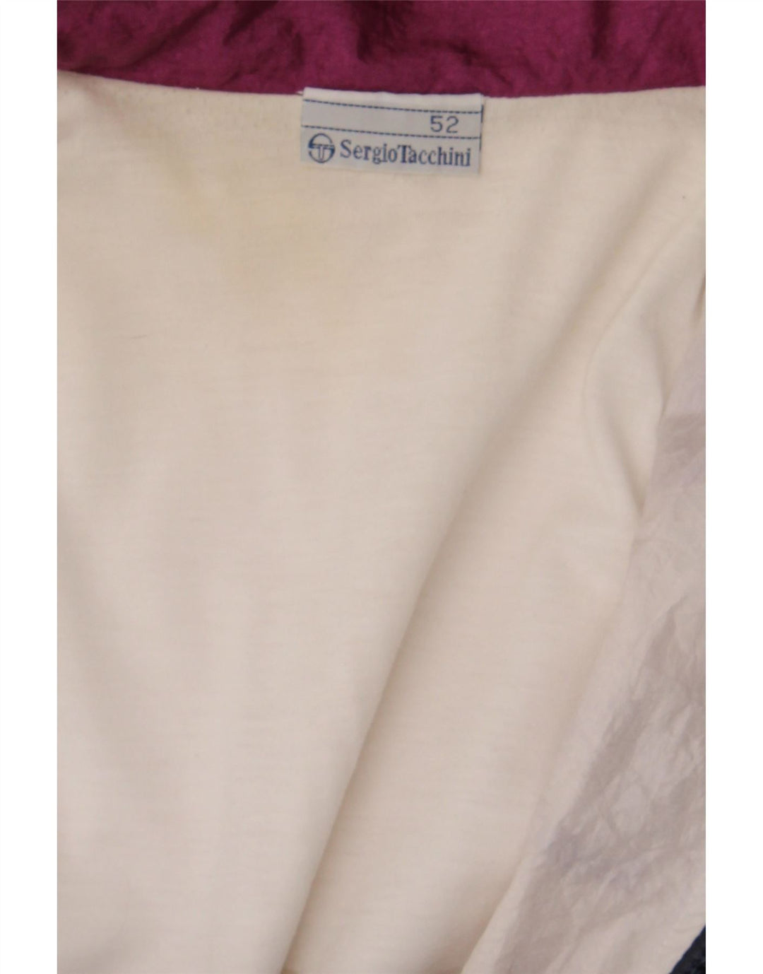 Sergio Tacchini muška gornja jakna za trenirku IT 52 Large Navy Blue Geometric