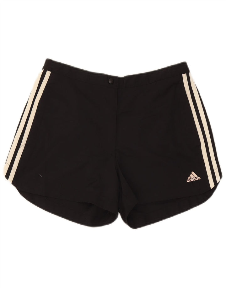 Adidas ženske kratke hlače Climalite Casual UK 12 srednje W28 crni poliester