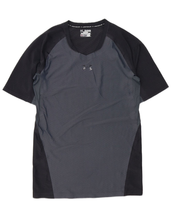 Under Armour muška kompresijska majica kratkih rukava 2XL sivi poliester u boji