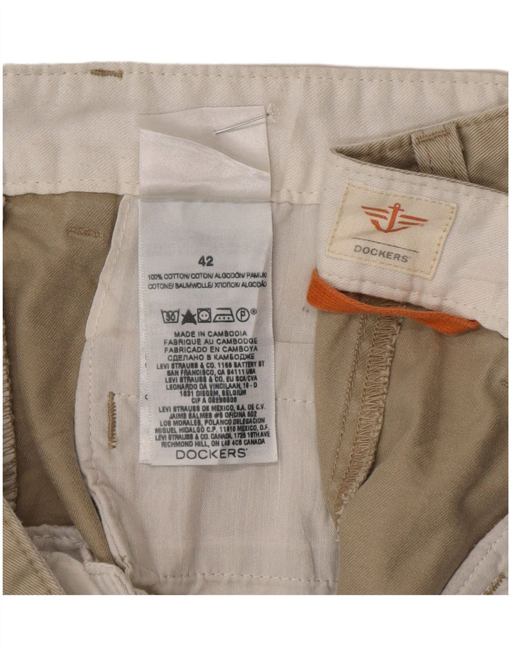 Dockers muške kargo kratke hlače W42 2XL bež pamuk