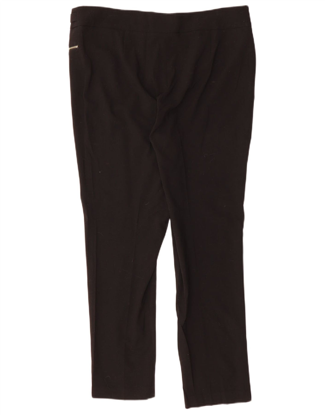 CALVIN KLEIN Ženske uske ležerne hlače US 12 Large W36 L30 Crne