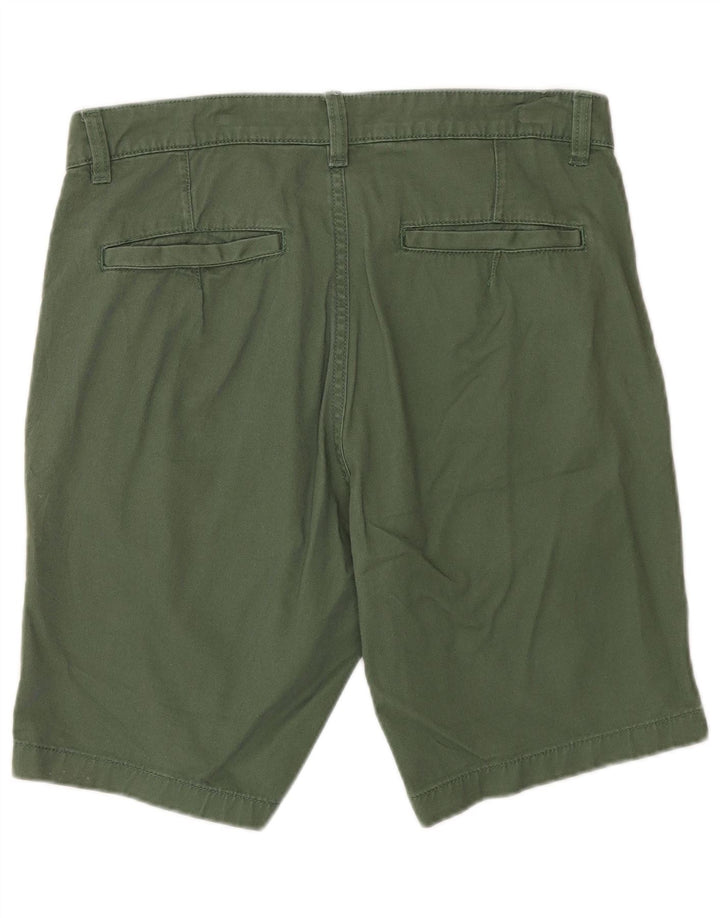 Dack's Regular Fit Chino kratke hlače IT 46 Small W30 Zeleni pamuk