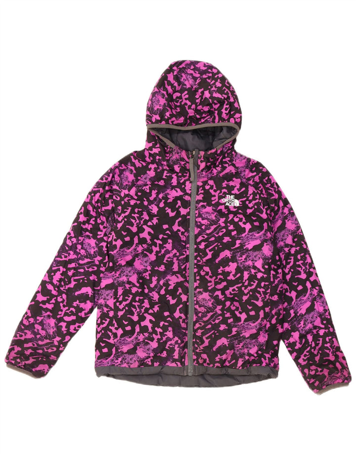 The North Face Girls Reverzibilna jakna s kapuljačom 9-10 godina srednje crna
