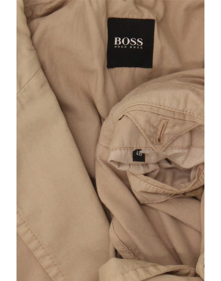 Hugo Boss muška jakna sa 2 gumba EU 48 srednje bež boje