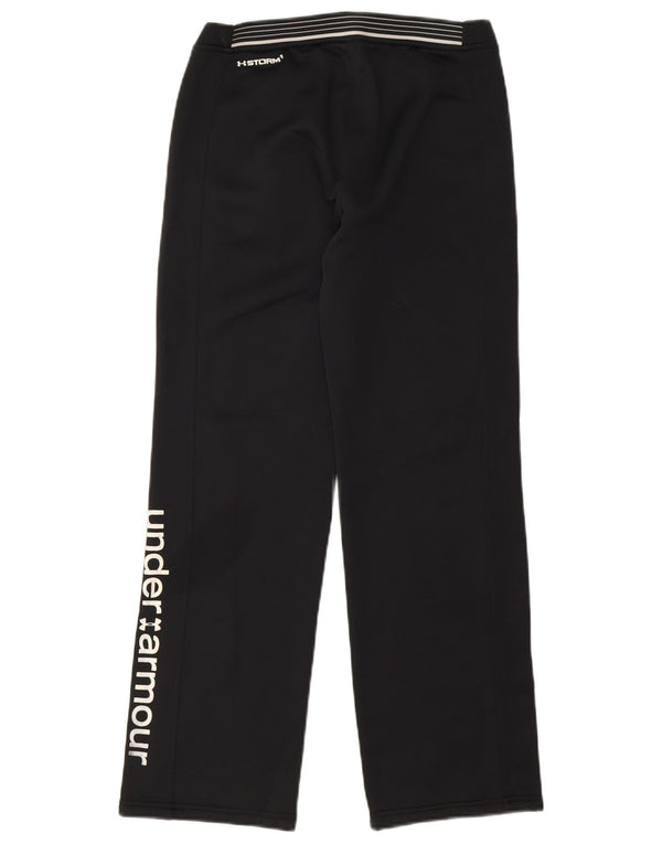 Under Armour Ženske Cold Gear Graphic Trenirke Hlače UK 12 srednje crne