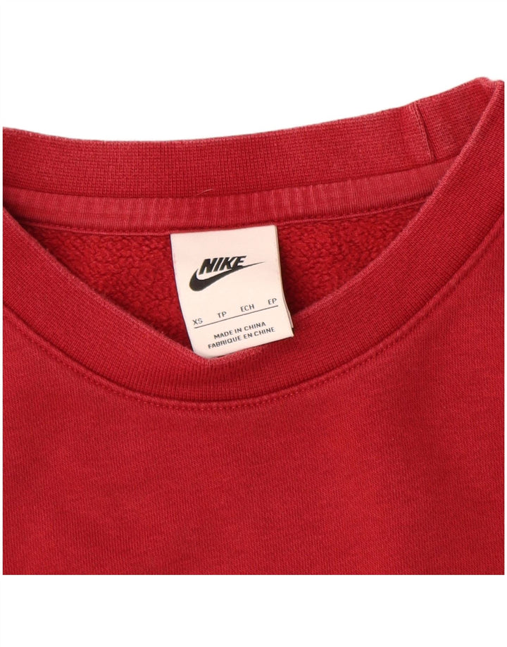 Nike muški džemperi XS crveni pamuk