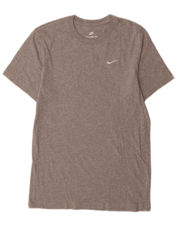 Nike Muška majica kratkih rukava Mala Siva Pamuk