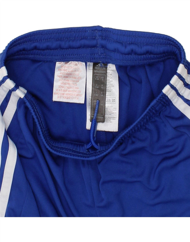 ADIDAS Boys Sport Shorts 9-10 Years Blue Polyester Vintage Adidas and Second-Hand Adidas from Messina Hembry 