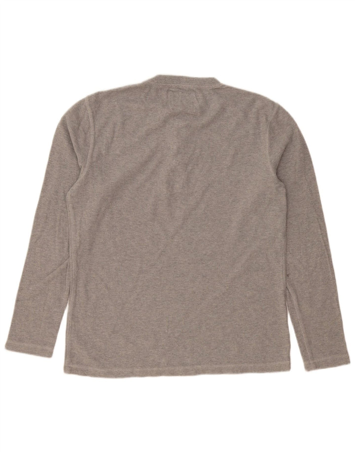 SUPERDRY muška majica dugih rukava srednje sive boje