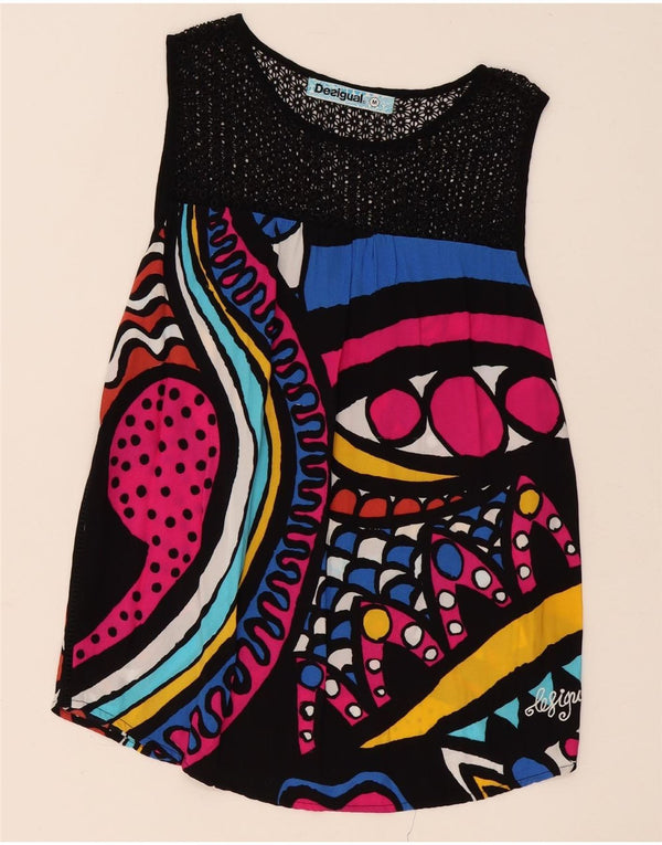 Desigual ženska top tunika s grafičkim motivima UK 14 srednje raznobojna geometrijska