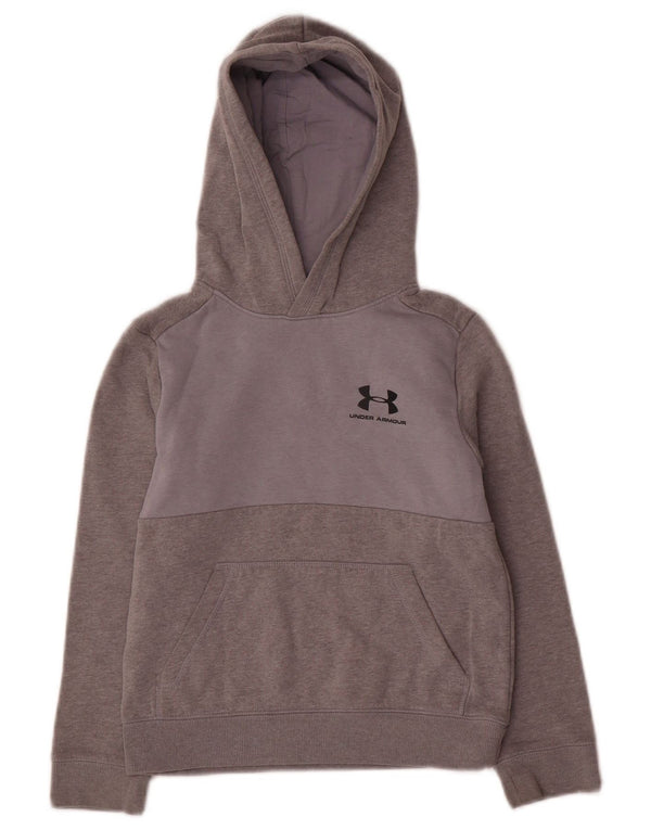 Under Armour Boys Cold Gear majica s kapuljačom 7-8 godina mala siva