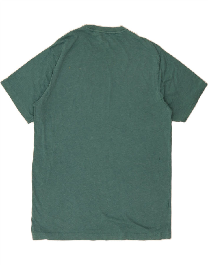 EDDIE BAUER Mens T-Shirt Top Medium Green Cotton Vintage Eddie Bauer and Second-Hand Eddie Bauer from Messina Hembry 