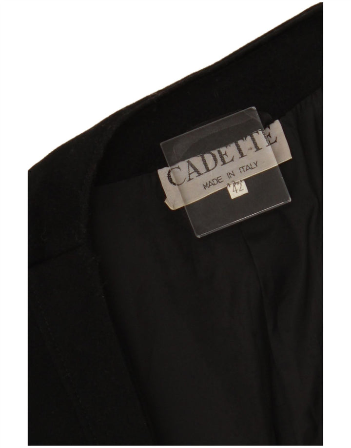 CADETTE Womens Bolero Jacket IT 42 Medium Black