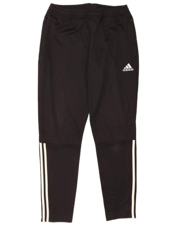 Adidas muške hlače od trenirke velike crne poliesterske
