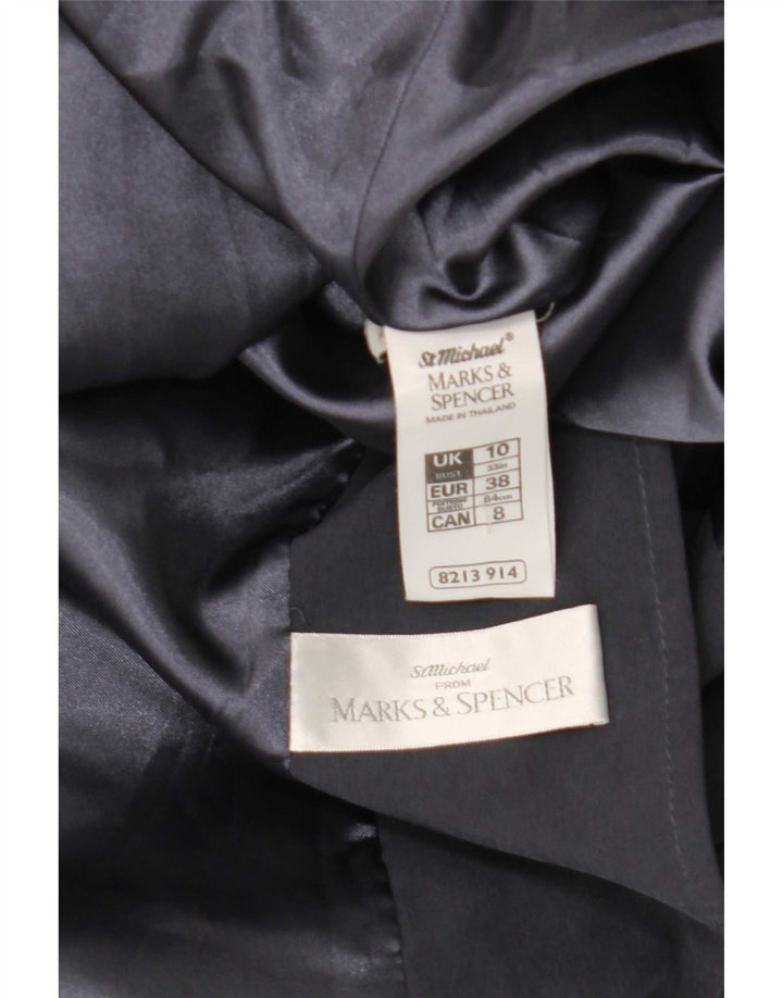 Marks & Spencer ženski preveliki baloner UK 10 Mali tamnoplavi modal
