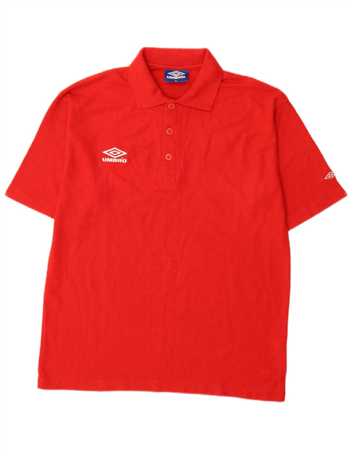 Umbro muška polo majica XL crveni poliester