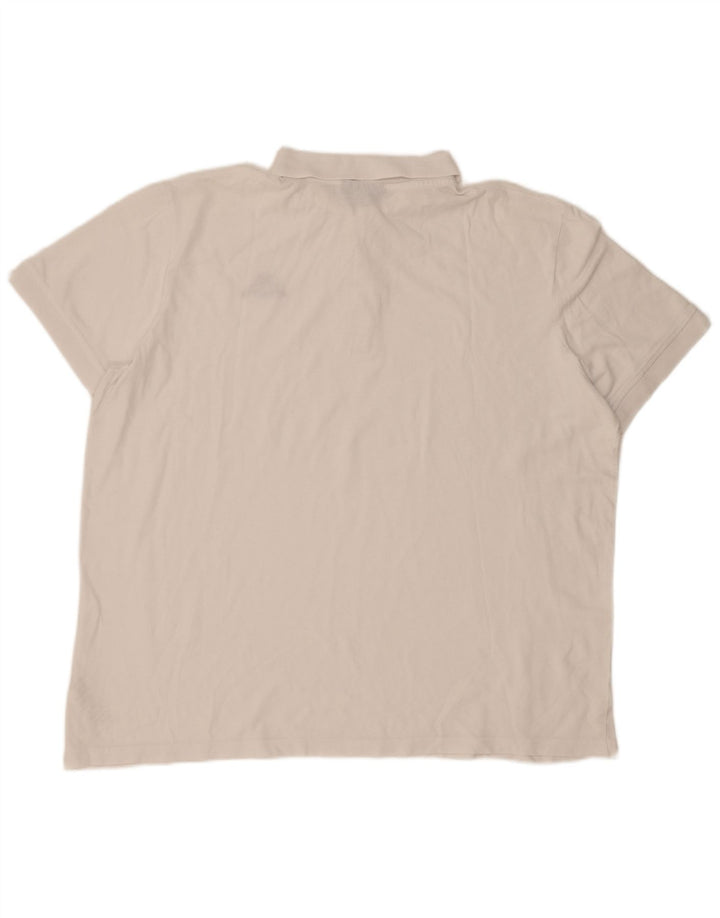 Kappa muška polo majica 2XL bijeli pamuk