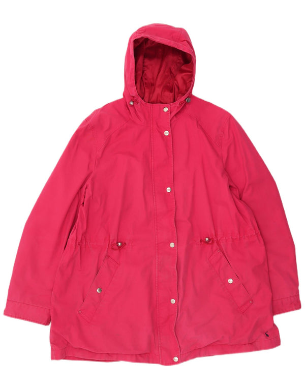 Joules ženska kišna jakna s kapuljačom UK 18 XL, ružičasti pamuk