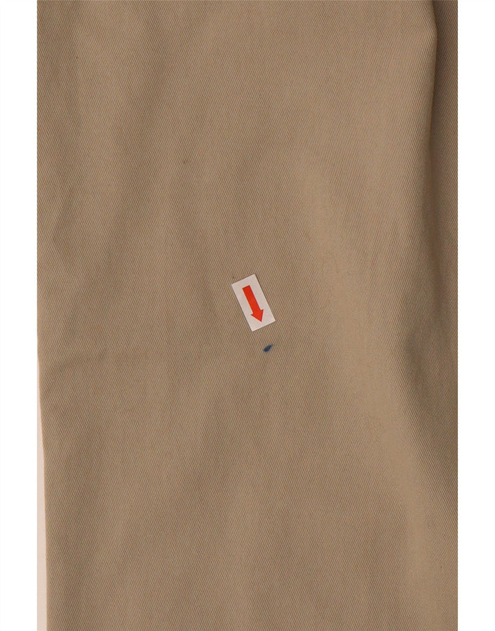 MARKS & SPENCER Muške chino hlače s klinovima Blue Harbor W40 L31 Smeđe