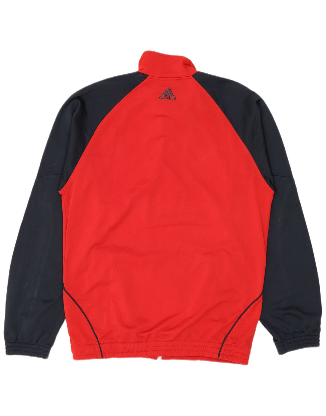 Adidas muška trenirka gornja jakna UK 38/40 poliester srednje crvene boje