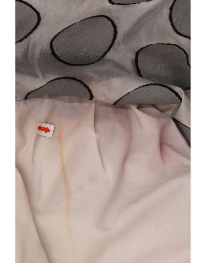 COAST ženska maksi haljina bez rukava UK 12 srednje bijele točkice od poliestera