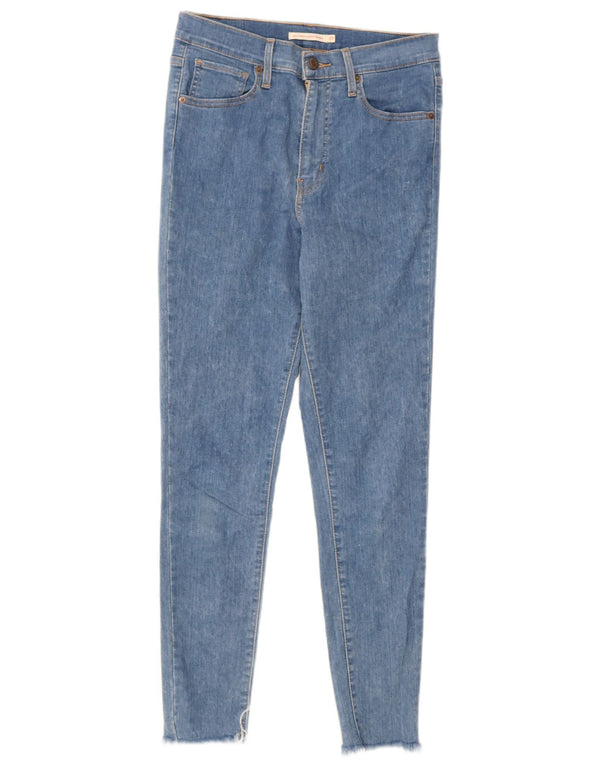 Levi's Ženske Mile High Super Skinny Jeans W29 L30 Plavi pamuk