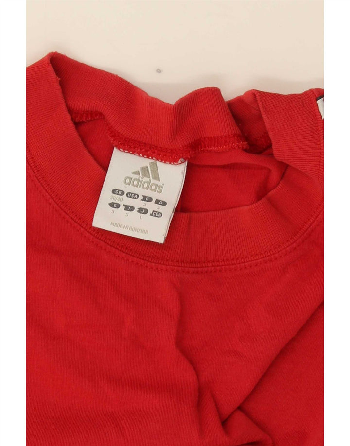 Adidas muška majica kratkih rukava UK 38/40 srednje crvena