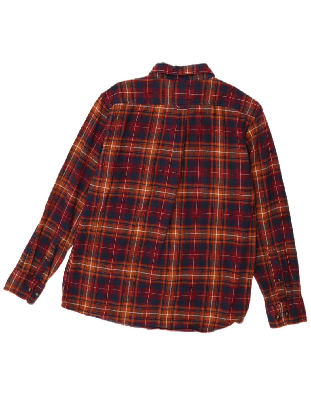 EDDIE BAUER Muška flanelska košulja srednje šarene pamučne kare