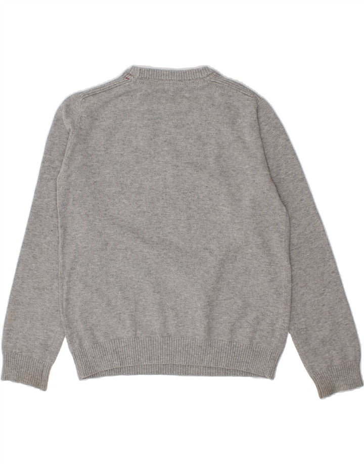 GUESS Boys Crew Neck Jumper Sweater 5-6 Years Grey Cotton Vintage Guess and Second-Hand Guess from Messina Hembry 