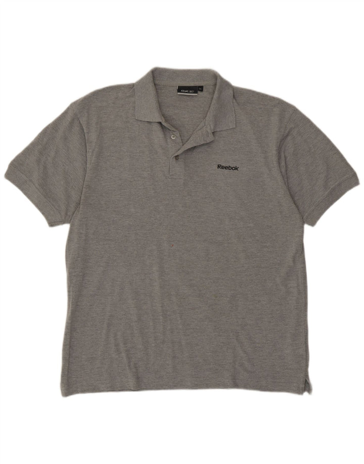 Reebok muška polo majica 2XL sivi pamuk
