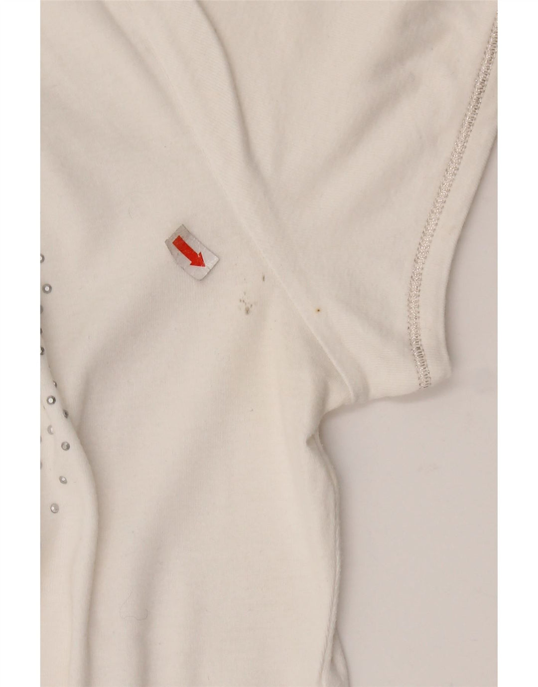 GAS Ženska grafička polo majica UK 18 XL bijeli pamuk