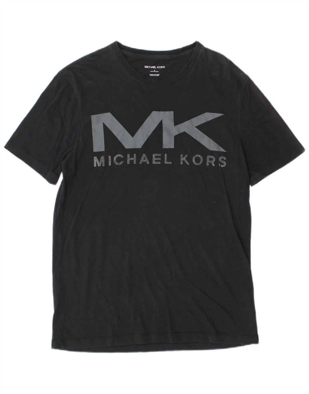 MICHAEL KORS Muška majica kratkih rukava s grafičkim motivima Mala crna pamučna majica
