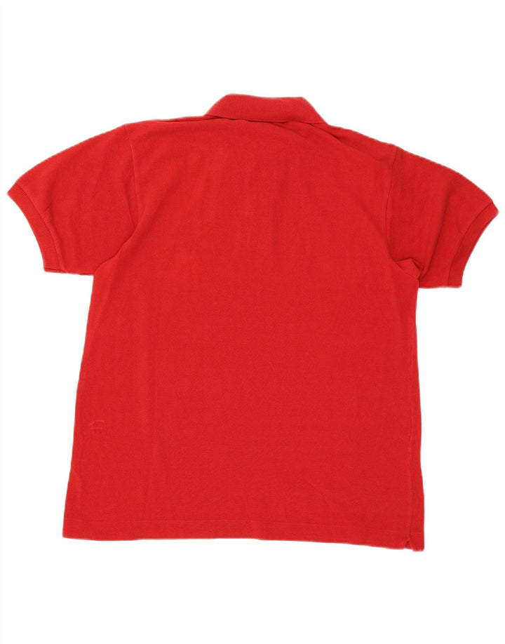 Lacoste muška polo majica veličine 4 srednje crvene pamučne boje